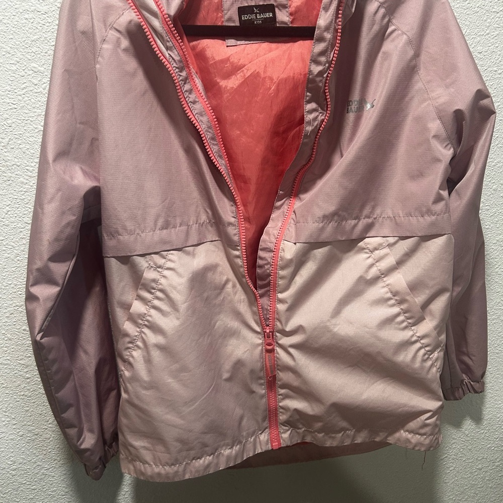 BOGO free-Eddie Bauer kids Two-Tone Pink Ski Jacket